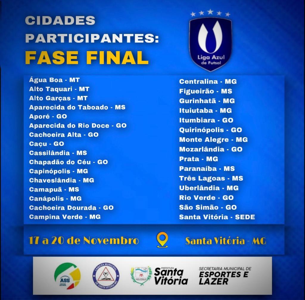 Resultados dos jogos da Escolinha Multiesportiva válidos pela 11ª rodada da  Copa Regional de Futsal de Categorias de Base - Lagoa dos Três Cantos -  Prefeitura Municipal